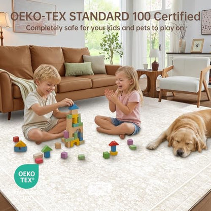 9x12 Area Rugs (Cream / 9' x 12' (Rectangular))