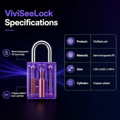 Transparent Padlock 5