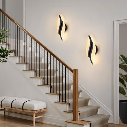 2 Pack Modern LED Wall Sconce