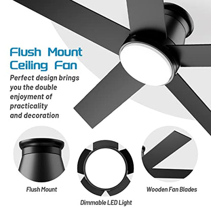 52 60 inch Ceiling Fan with Light