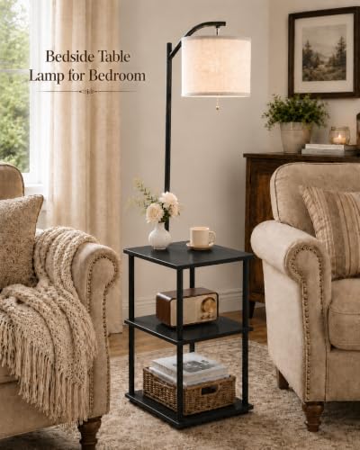 Floor Lamp with Table