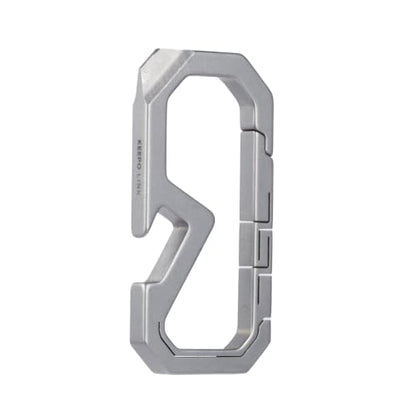 Titanium Keychain Carabiner Multitool with Bottle Opener