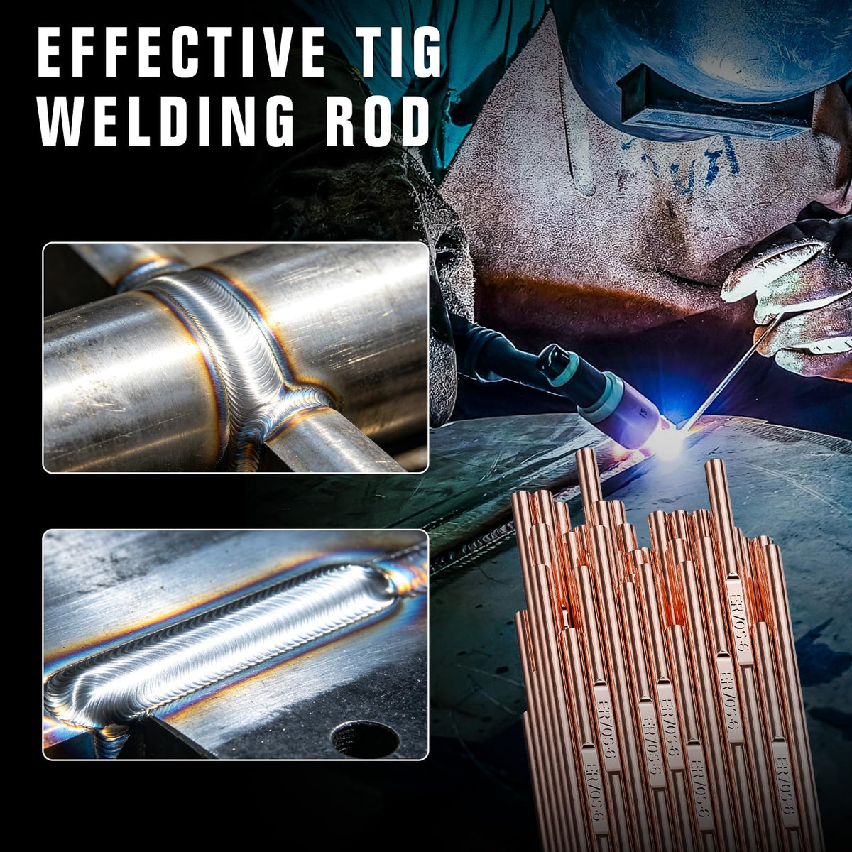 ER70S 6 Mild Steel TIG Filler Rod 3 (3/32")