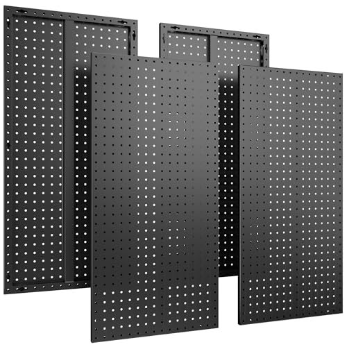 2 4 Pcs Metal Pegboard Panels