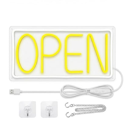 Open Neon Sign for Business (open)