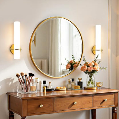 Modern Wall Sconces 5CCT LED Dimmable Bathroom Sconces for Living Room Bedroom Hallway