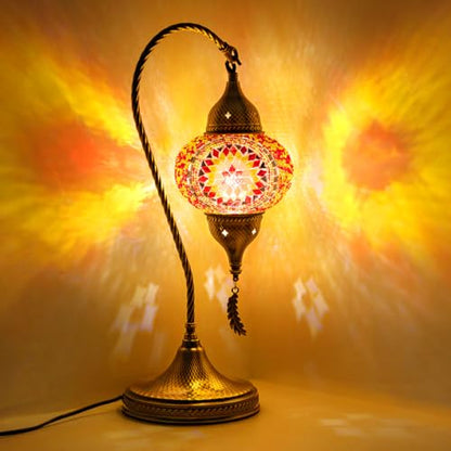 Turkish Moroccan Mosaic Table Lamp
