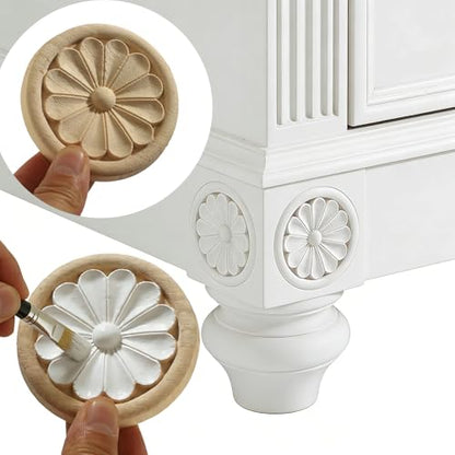 Wooden Carved Onlays Appliques