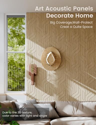 6 Pack Large Felt Bulletin Board (Natural Oak Artistic / Fine-stripe 6-pack)