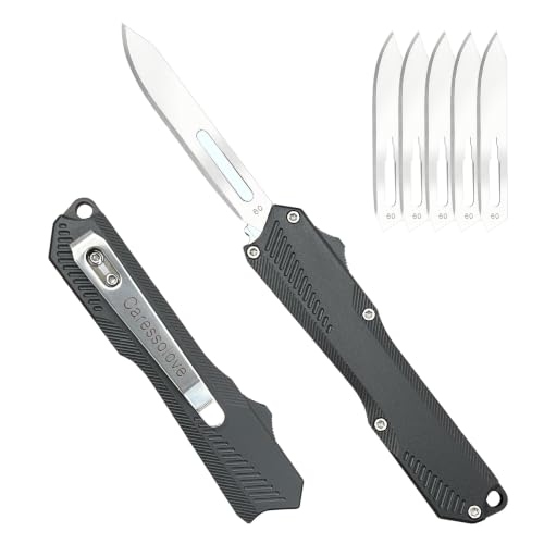 Retractable Scalpel Pocket Knife Mini Folding Utility Knife