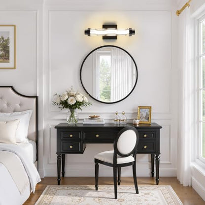 Wall Sconces Set of Two (Black / 16-Inch-2Pack)