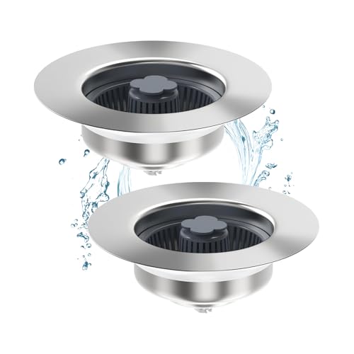 2 Pack Sink Drain Strainer
