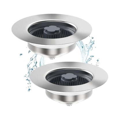 2 Pack Sink Drain Strainer