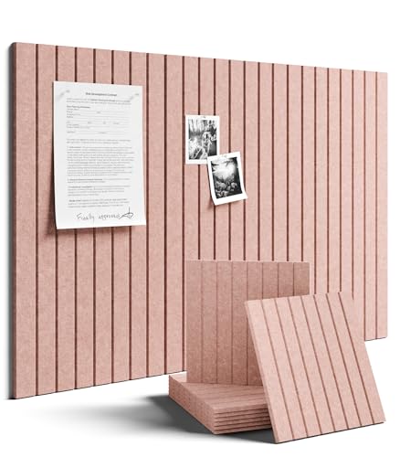Felt Bulletin Board Tiles Large 48" x 36" Cork Board Alternative