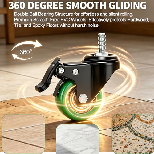 Stem Caster Wheels