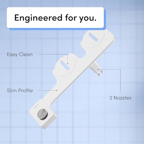 Fresh Bidet Ultra Slim Toilet Seat Attachment