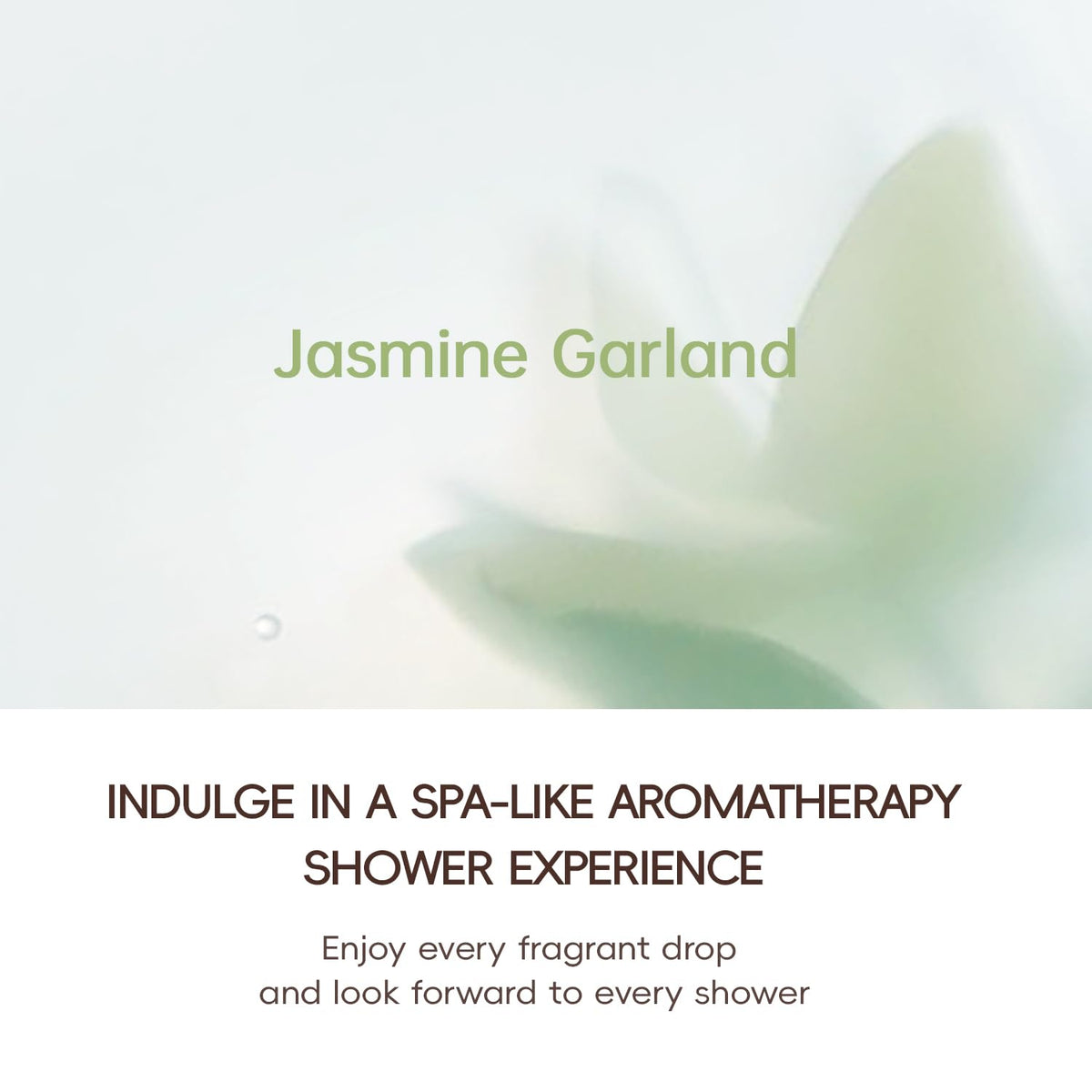 Korean 3-in-1 Aroma Filtering & Skin-Nourishing Shower Filter (Jasmine Rain)
