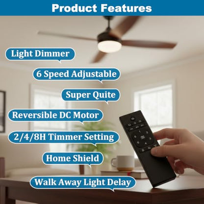 UC7225T Ceiling Fan Remote Control Replacement