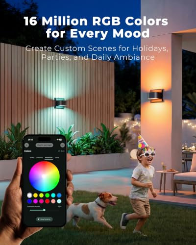 Smart RGB Wall Sconce Indoor