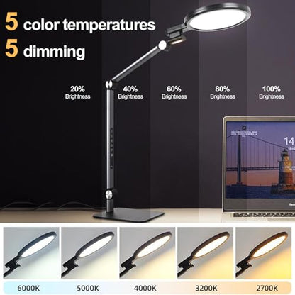 LED Desk Lamp for Home Office Desk