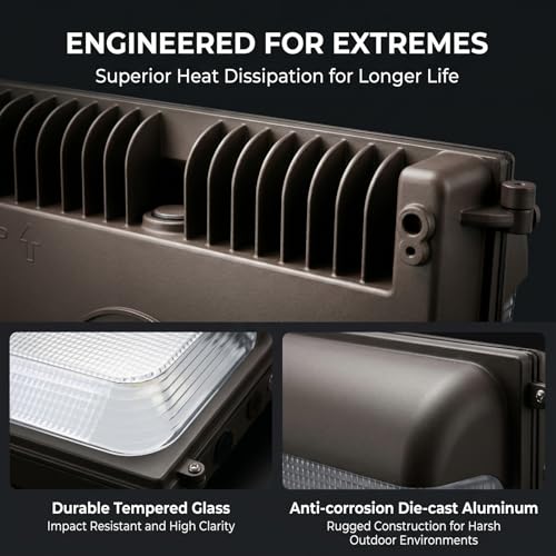 Dimmable LED Wall Pac Light