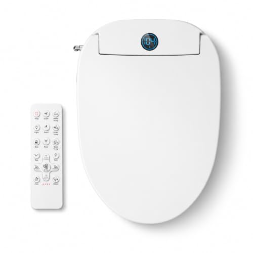 Electric Bidet Toilet Seat Elongated