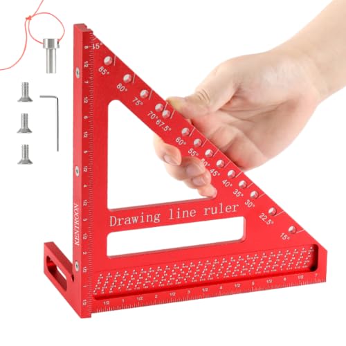 3D Multi Angle Measuring Square Ruler
