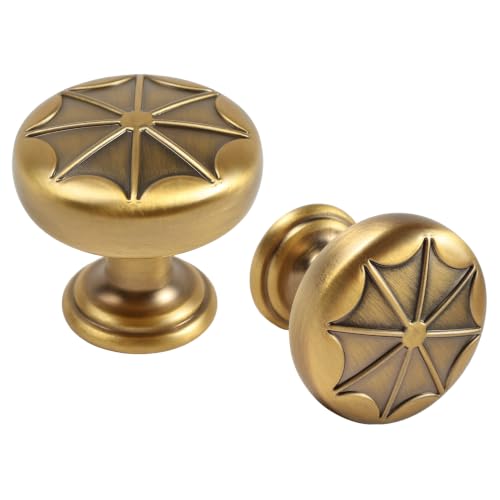Round Vintage Kitchen Cabinet Knobs