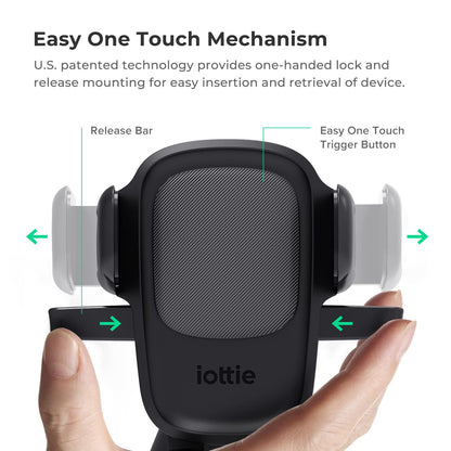 Easy One Touch Signature Air Vent Car Mount for Smartphone iPhone 18 (Signature)