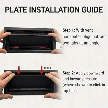 Upgraded Metal Floor Vent