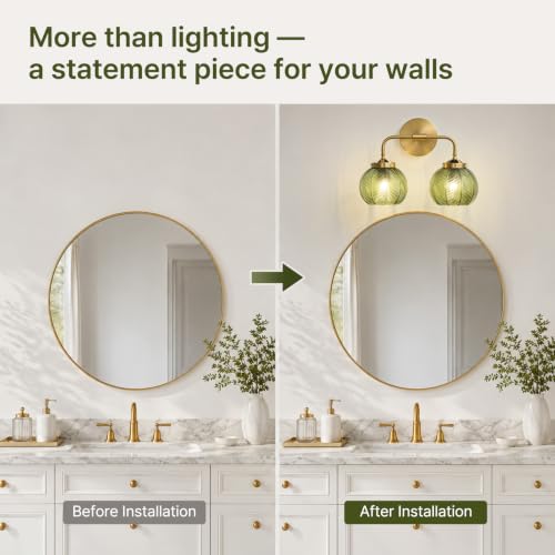 2 Light Bathroom Vanity Light Fixtures
