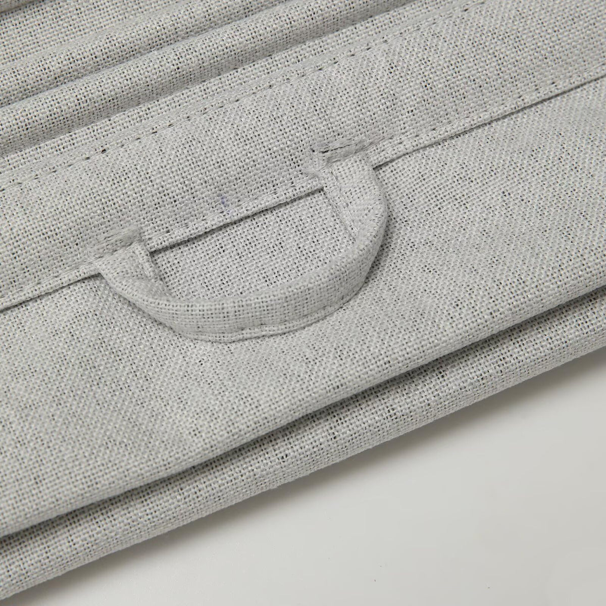 No Drill Roman Shades Cordless Blinds Blackout for Indoor Windows (Light Grey / 40"W x 64"H)
