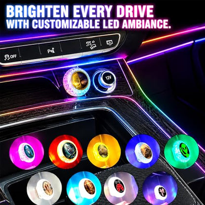 USB LED Car Interior Atmosphere Lamp