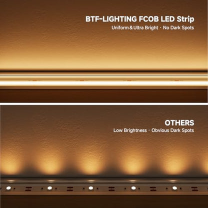 High Lumen FCOB COB LED Strip Light