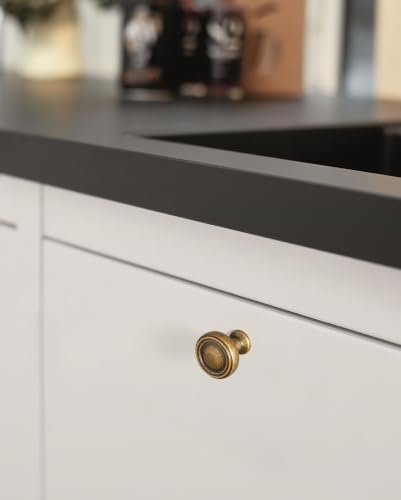 6 Pack Zinc Alloy Cabinet Knobs Solid Hardware