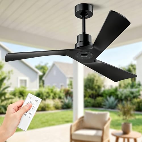 Ceiling Fan and Remote Control Outdoor Ceiling Fan