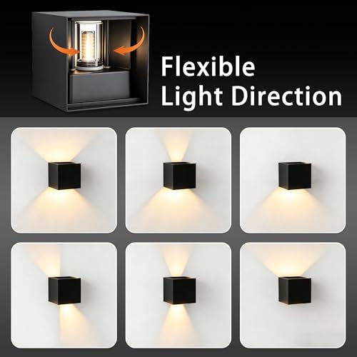 Outdoor Sconce Up Down Waterproof Wall Lights