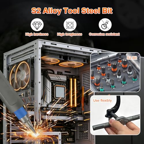 66 in 1 Magnetic Ratchet Screwdriver Set With Case