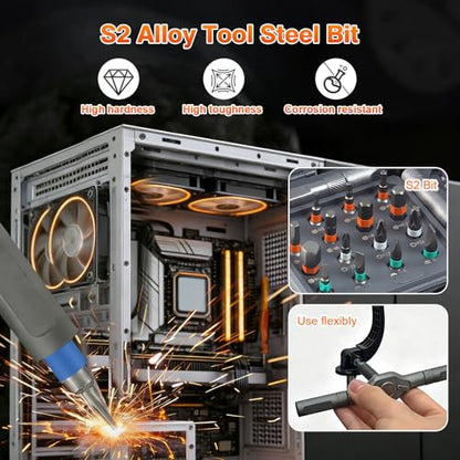 66 in 1 Magnetic Ratchet Screwdriver Set With Case