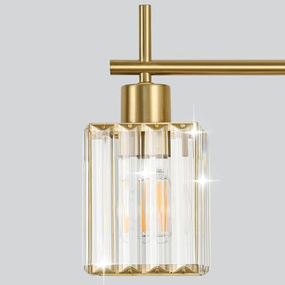 Crystal Bathroom Light Fixtures