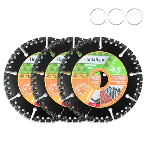 3Pcs 4.5 Inch Diamond Multi