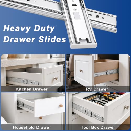 XX inch Soft Close Drawer Slides 6 Pairs