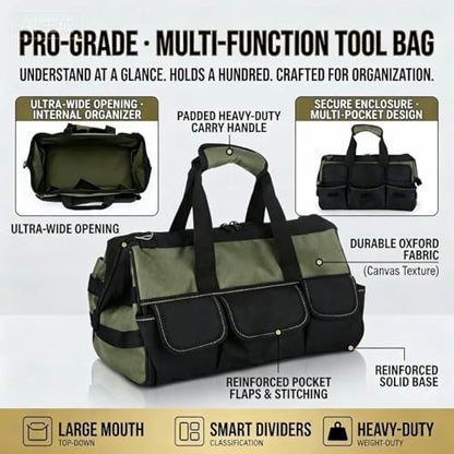 Tool Bag Heavy Duty Tool Organizer for Men
