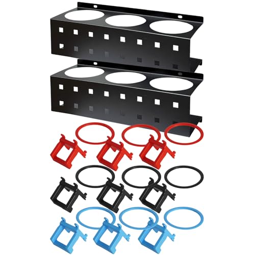 Spray Bottle Holder Rack Spray Can Organizer Storage Wall Mount