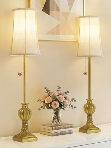 Buffet Table Lamps Set of 2