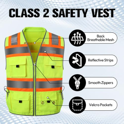 ANSI Class 2 Surveyor Safety Vest