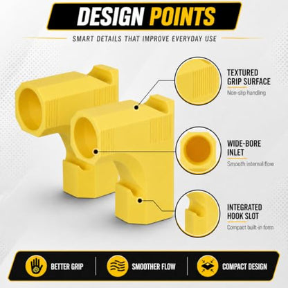 Table Saw Dust Collector Adapter Compatible with DeWALT DW745 DWE7485 DWE7491 Table Saw Accessories