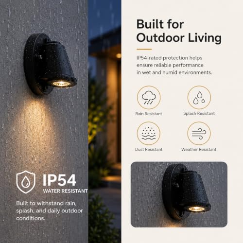 Dusk to Dawn Outdoor Wall Sconce