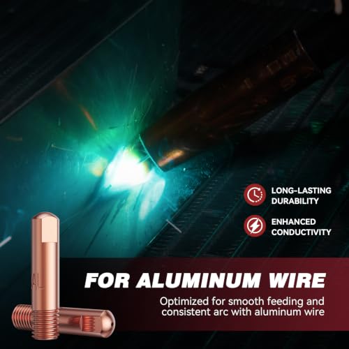 Aluminum MIG Welding Contact Tips 25pcs Welding Tips