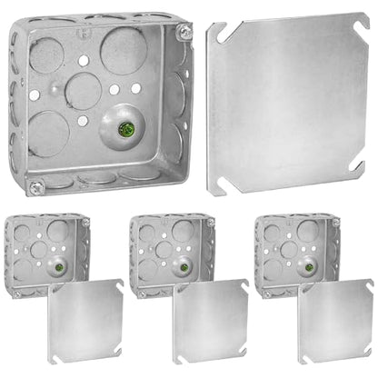 4x4 Electrical Junction Boxes with Covers